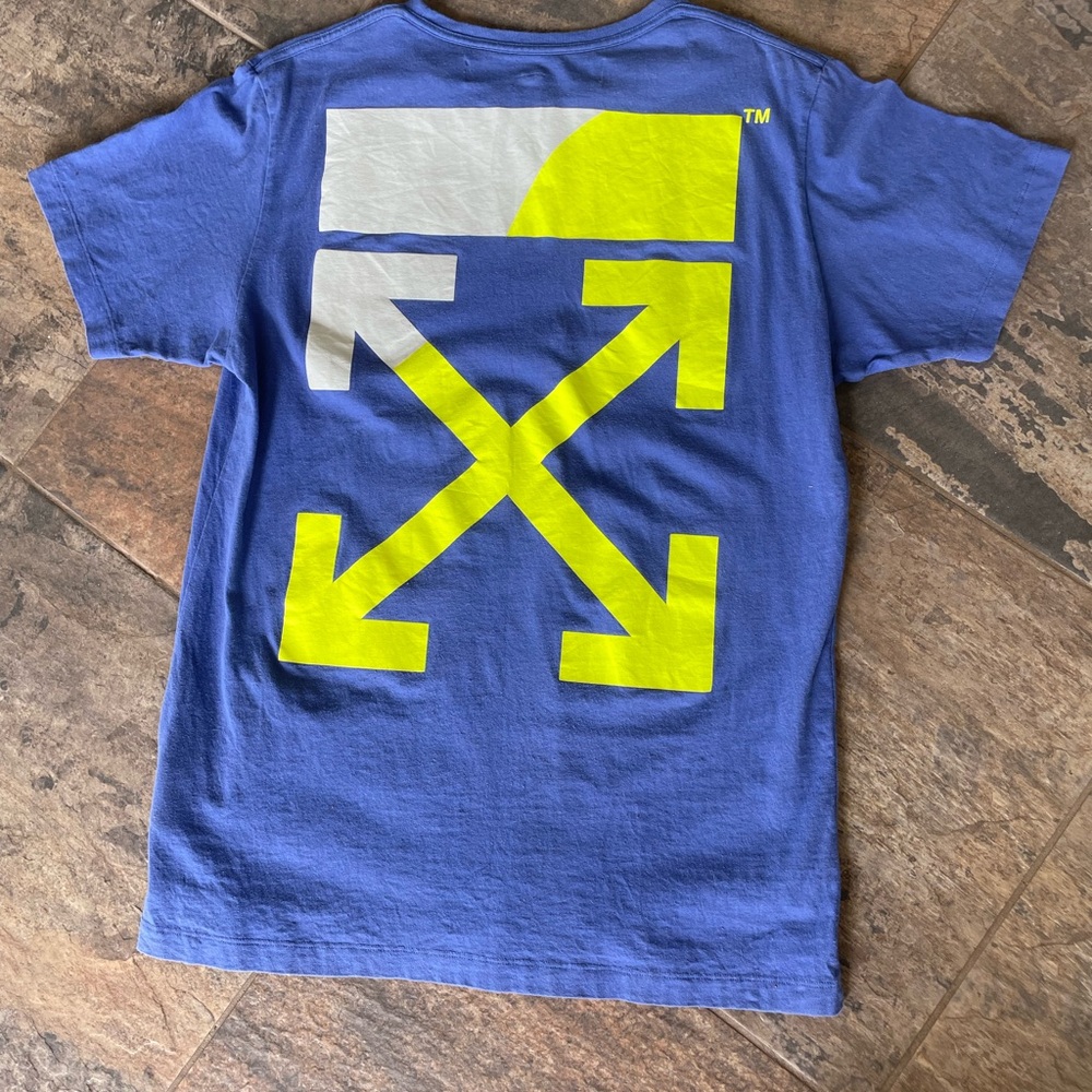 Off White Virgil Abloh Main Label Split Diagonals… - image 2